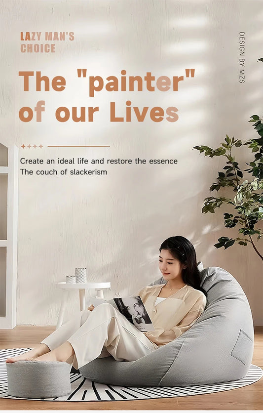 Modern Relaxing Bean Bag Sofa For Living Room