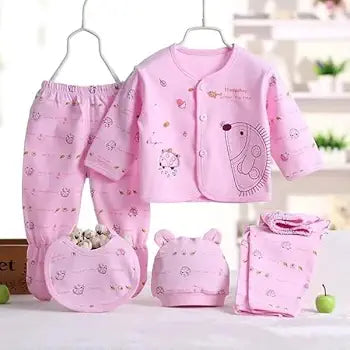 Unisex Baby Pyjama Set with Cap 👶